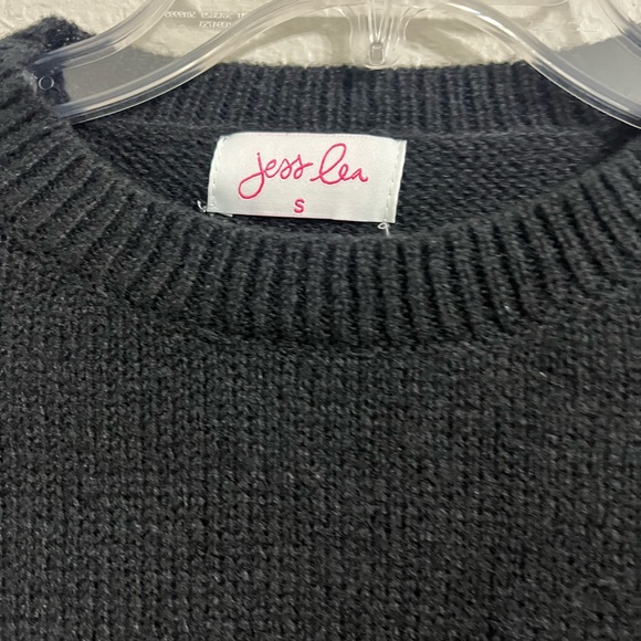 Jesús Lea Black Sweatshirt with Pink 'Cheers' Design - Picture 3 of 3